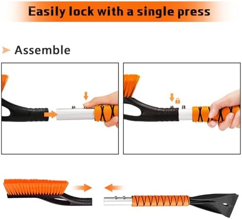 Snow Brush & Ice Scraper, 27 Inch, Ice Scrapers - Image 7