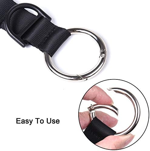 Wisdompro Jacket Gripper Strap for Travel, Nylon Add a Bag Luggage Straps - Image 4