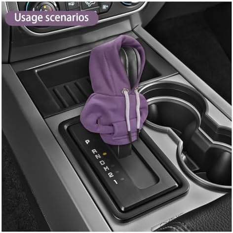JOYCOURT Car Gear Shift Hoodie Auto Shifter Knob Cover - Image 6