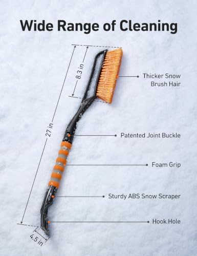 AstroAI 27" Snow Brush & Ice Scraper - Image 3