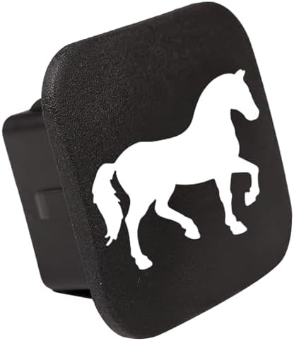 2 Inch Horse Logo Trailer Hitch Cover by Unknown
