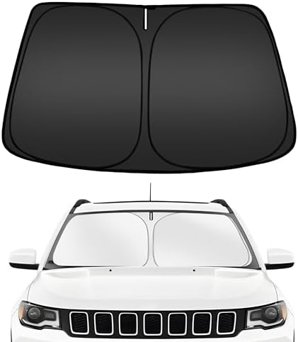 ARISMOTOR Windshield Sun Shade for Jeep Compass 2017-2026 2027 by ARISMOTOR