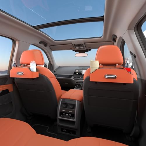 Car Seat Back Cup Holder, 4-in-1 Multifunctional Backseat Organizer - Image 5