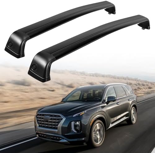 Roof Rack Cross Bars Fits for 2019-2024 Hyundai Palisade SE SEL XRT Limited by TINJO