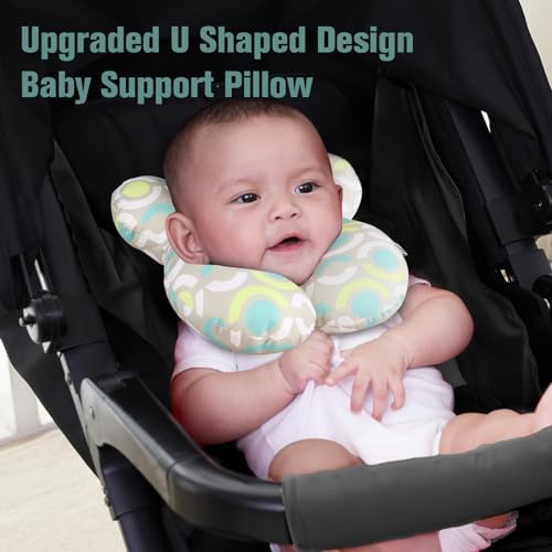 KAKIBLIN Baby Neck Pillow, Upgraded Baby Neck Pillows - Image 3