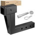Nilight Trailer Hitch Extension Riser 8 Inch Rise Drop by Nilight