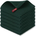 Kitinjoy Cotton Waffle 6-Pack Kitchen Towels by Kitinjoy