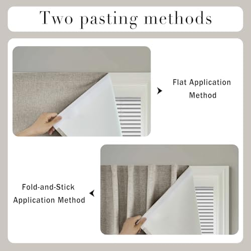 100% Blackout Magic Tape Stick On Curtains Window Shades Pull Down Blackout - Image 5