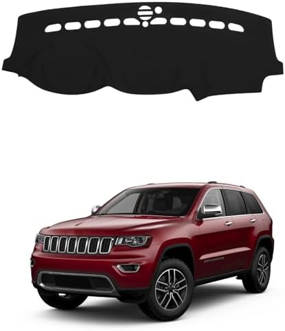 Dashboard Mat Cover for Jeep Grand Cherokee 2011-2021 Nonslip Center Console by BOLTRY