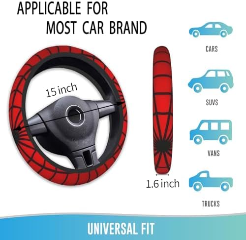 Steering Wheel Cover 15 Inch Breathable Anti Slip - Image 4