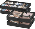 Lifewit Under Bed Shoe Storage Organizer, 2 Pack by Lifewit