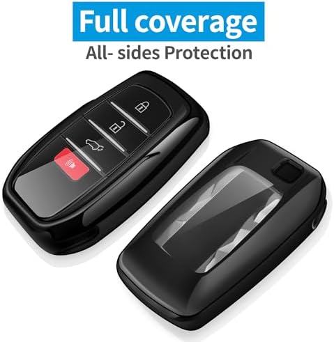 Key Fob Cover with keychain Compatible with Toyota 2025-2026 Camry 4Runner - Image 3