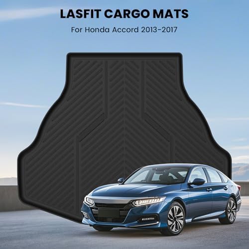 LASFIT Trunk Mat for Honda Accord 2017 2016 2015 2014 2013 - Image 3