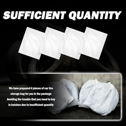 4PCS Disposable Extra Large Tire Bag - Image 7