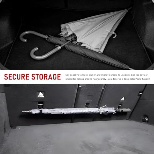 2 PCS Car Umbrella Hook, Stable Installation Rain Gear Hook Universal Towel - Image 3
