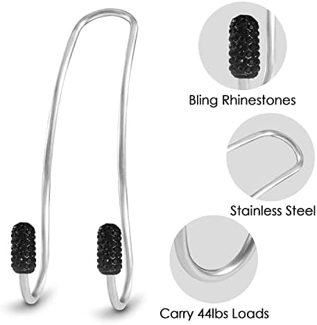 Guoord 【2026 Upgraded】 Car Headrest Hooks Decorations, Auto Hooks Car Hangers - Image 4