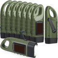 Leelosp 9 Pcs Hand Crank Solar Flashlight Emergency LED by Leelosp