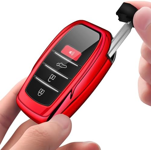 Key Fob Cover with keychain Compatible with Toyota 2025-2026 Camry 4Runner - Image 5