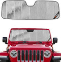 Pigenius Windshield Sunshade for Jeep Wrangler 1997-2006 Custom Front Window by Pigenius