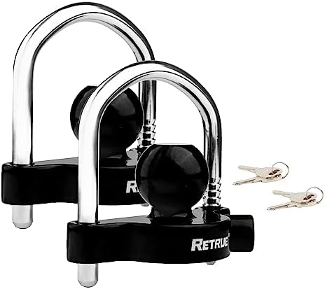 RETRUE Universal Trailer Coupler Lock by RETRUE-YourReliablePartner