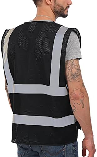 Dib Safety Hi Vis Reflective Safety Vest - Image 2
