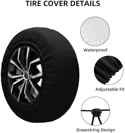 Funny Dog Spare Tire Cover Wheel Protectors - Image 3