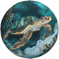 Spare Tire Cover for RV Camper, Marble Sea Turtle Nautical Coastal Tire Cover by Unknown