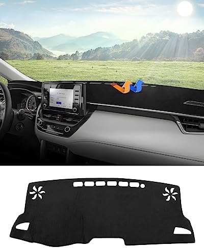 Autorder Dashboard Cover Mat for Toyota Corolla Cross 2022 2023 2024 2025 2026 by Autorder