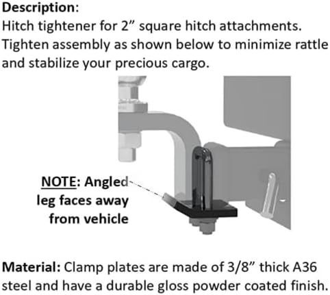 c2M Super Heavy Duty Trailer Hitch Tightener - Image 7