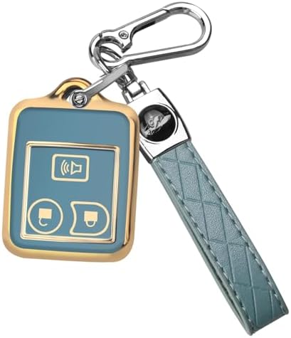 QBUC for Ford 3 Buttons Key Fob Cover by QBUC