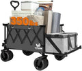 Whitsunday Collapsible Folding Wagon Heavy Duty Utility Beach Wagons by WHITSUNDAY