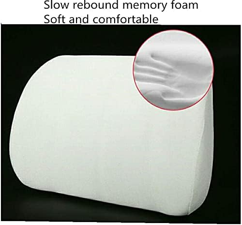 ZHONGLI Memory Foam Lumbar Support Pillow-Middle/Lower Back Support Cushion-Used - Image 5