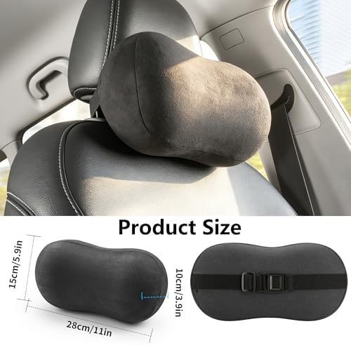 Car Neck Pillow Seat Ergonomic Design Memory Foam, 1 Pack - Image 4