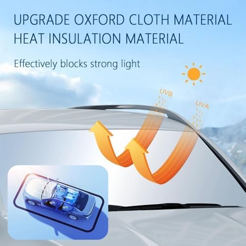 300T Thickened Automotive Glass Sunshade and Comes - Image 4