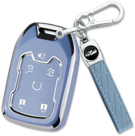 Joouheax for Chevy Soft TPU 6-Button Key Fob Cover, Soft TPU by Joouheax
