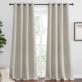 NICETOWN Natural Room Darkening Curtains by NICETOWN