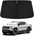 KUST Windshield Sun Shade for 2024 2025 2026 Chevrolet Chevy Silverado EV/GMC by KUST