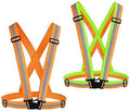Chiwo Reflective Vest Running Gear 2Pack, High Visibility Safety Vest by Chiwo