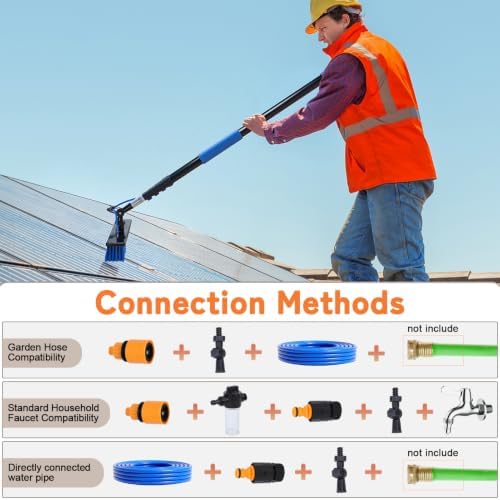 15/20FT Telescopic Solar Panel Cleaning Kit - Image 3
