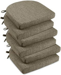 downluxe Indoor Chair Cushions for Dining Chairs, Soft and Comfortable Textured by Downluxe