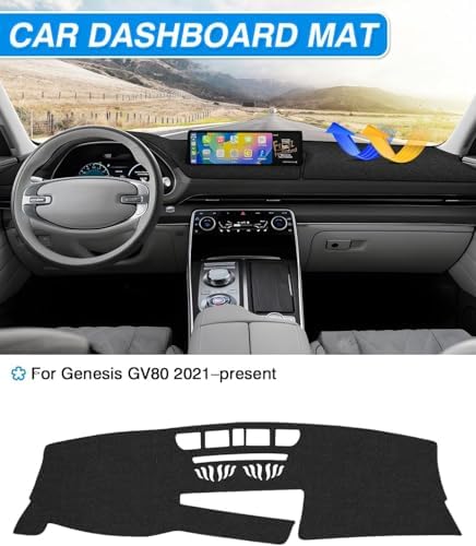 CARTIST Dash Cover Fit for Genesis GV80 2021 2022 2023 2024 2025 Dashboard - Image 3
