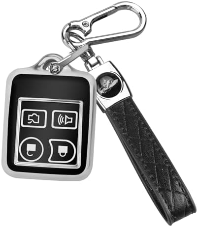 QBUC for Ford 4 Buttons Key Fob Cover by QBUC