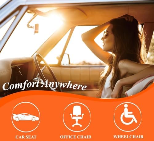 kingphenix Memory Foam Car Seat Cushion - Image 2
