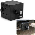 Tiny Trailer Hitch Cover, 2 Inch Snap-in Receiver Plug by Unknown