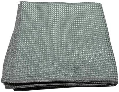 Craedli 3PCS Waffle Weave Microfiber Towel, 16 × 16 Inch Soft Absorbent by Unknown