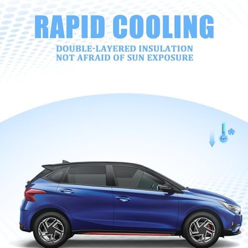 Magnetic Car Window Shades 2PCS Front Side Windows, UV Protection Sun Block - Image 3