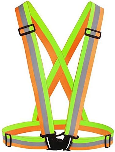 Chiwo Reflective Vest Running Gear 2Pack, High Visibility Safety Vest - Image 2