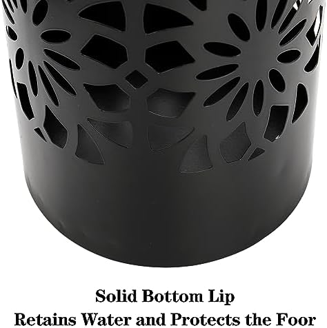 Bekith Metal Umbrella Holder, Free Standing Umbrella Stand - Image 3