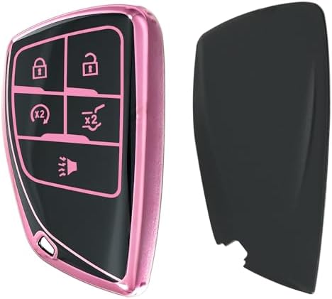 for Chevrolet Key Fob Cover, TPU Protective Key Case - Image 2