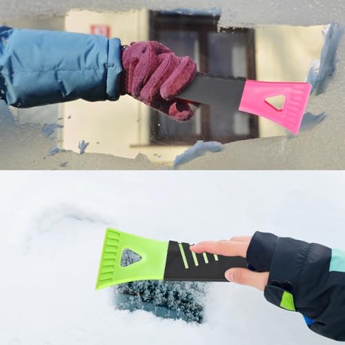 Frienda 18 Pcs Ice Scrapers for Car Windshield Frost Remover Winter - Image 6
